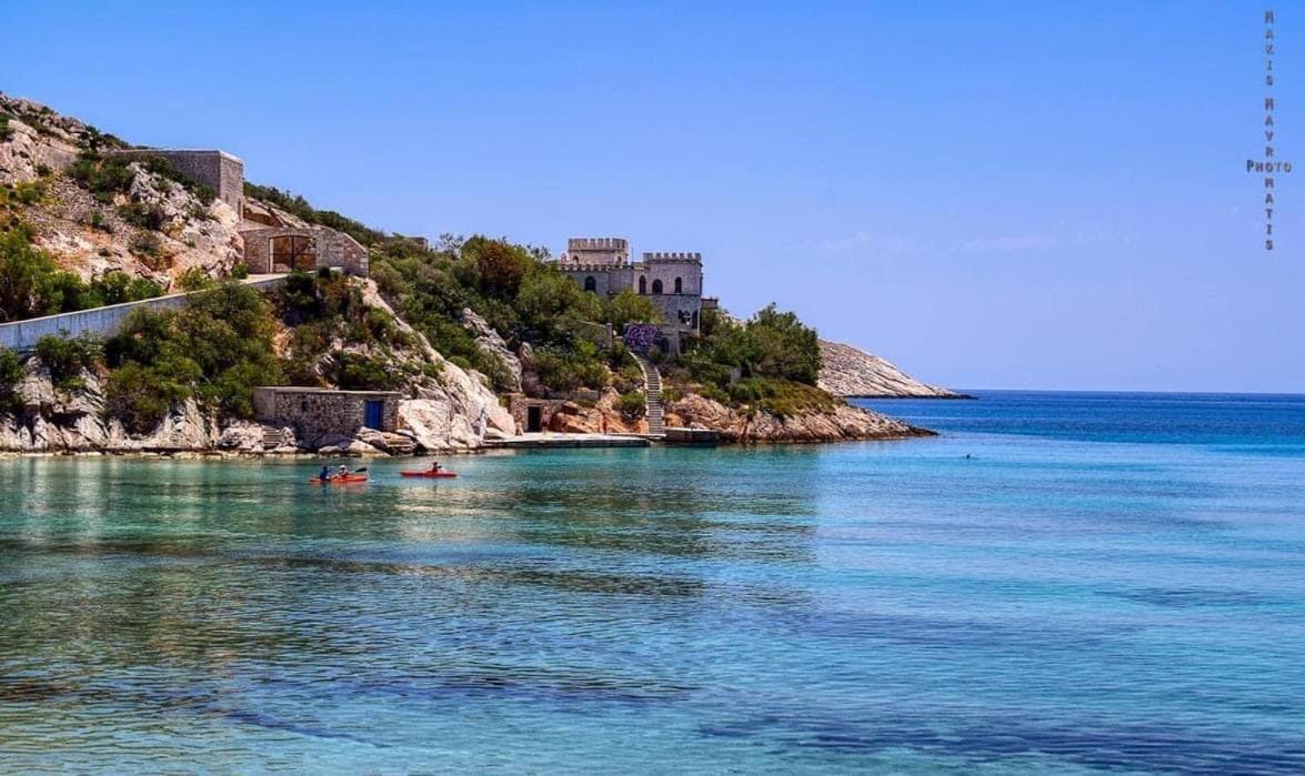 Ostraco Syros Villa Vári Exterior photo
